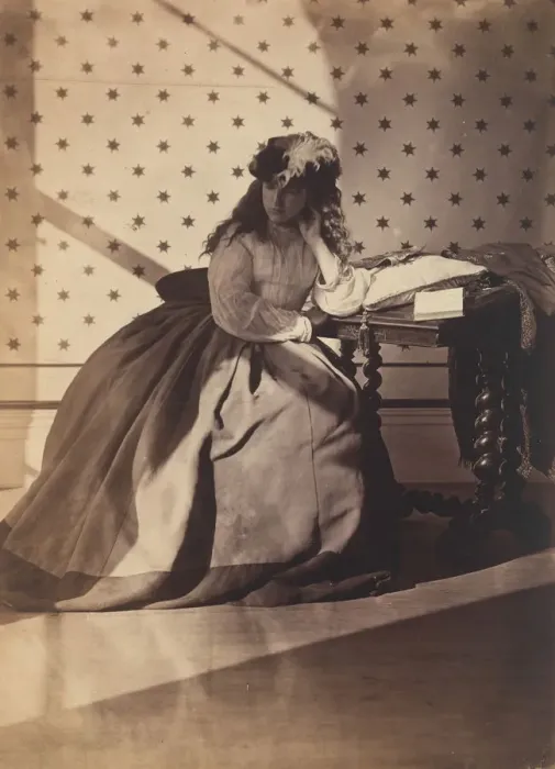 Framed Print : Photographic Study, early 1860s. Creator: Clementina Hawarden Framed Print : Photographic Study, early 1860s. Creator: Clementina Hawarden