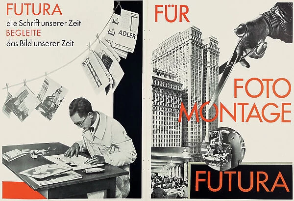 For photomontage Futura. Gebrauchsgraphik, vol. 6, No. 3, March, 1929, 1929. Creator: Jost, Heinrich (1889-1948)