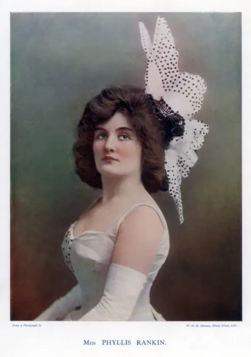 Framed Print : Phyllis Rankin, American actress, 1901. Artist: W&D Downey Framed Print : Phyllis Rankin, American actress, 1901. Artist: W&D Downey