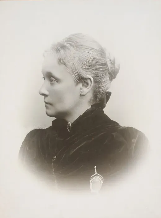 Framed Print : Pianist and composer Agathe Backer Grøndahl (1847-1907). Creator: Szacinski de Ravics, Ludwik (1844-1894) Framed Print : Pianist and composer Agathe Backer Grøndahl (1847-1907). Creator: Szacinski de Ravics, Ludwik (1844-1894)