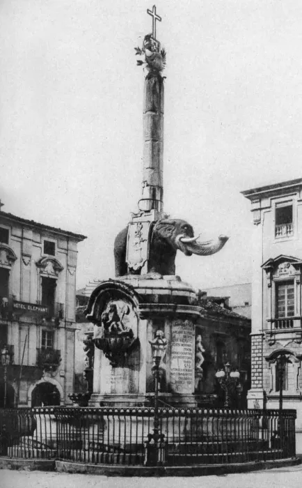 Framed Print : Piazza del Duomo (Cathedral Square), Catania, Sicily, Italy, c1923 Framed Print : Piazza del Duomo (Cathedral Square), Catania, Sicily, Italy, c1923