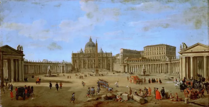 Framed Print : Piazza San Pietro, Rome Framed Print : Piazza San Pietro, Rome