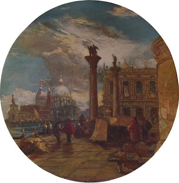 The Piazza of St. Marks Venice, 1853, (1935). Artist: James Holland