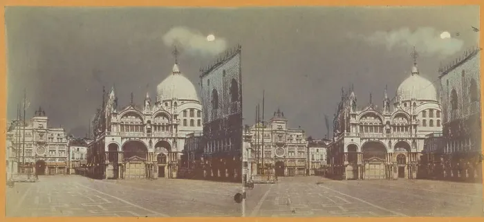 Framed Print : Piazzatta / St. Marks Church, Venice, about 1865. Creator: Unknown Framed Print : Piazzatta / St. Marks Church, Venice, about 1865. Creator: Unknown