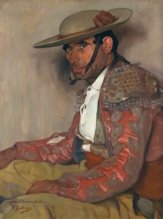 Framed Print : Picador El coriano'. Creator: Zuloaga y Zabaleto, Ignacio (1870-1945) Framed Print : Picador El coriano'. Creator: Zuloaga y Zabaleto, Ignacio (1870-1945)