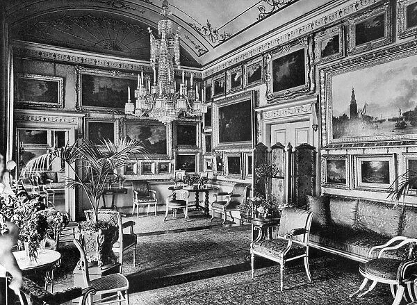 The Piccadilly Room, Apsley House, 1908. Artist: HN King
