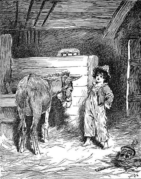 Piccino and His Friend The Donkey, c1900. Artist: Helena J. Maguire