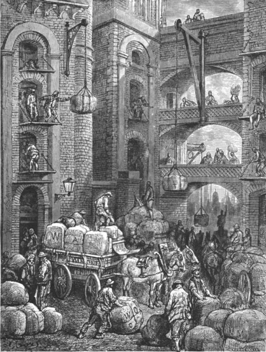 Framed Print : Pickle Herring Street, 1872. Creator: Gustave Doré Framed Print : Pickle Herring Street, 1872. Creator: Gustave Doré