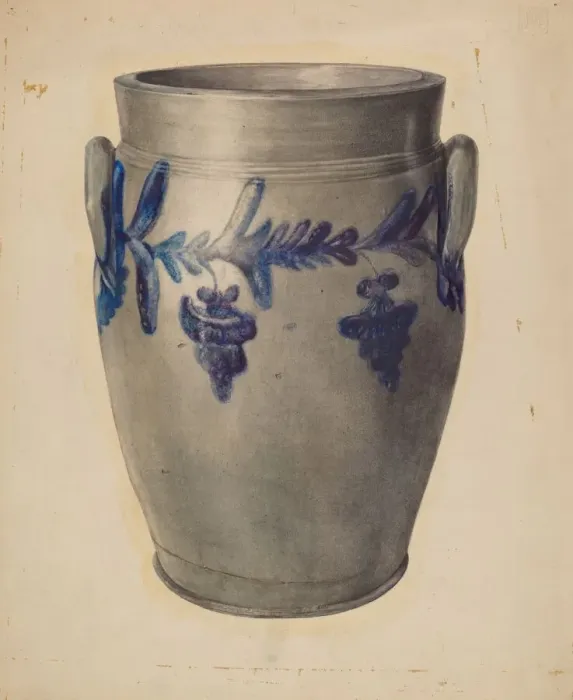 Framed Print : Pickle Jar, c. 1939. Creator: Francis Law Durand Framed Print : Pickle Jar, c. 1939. Creator: Francis Law Durand