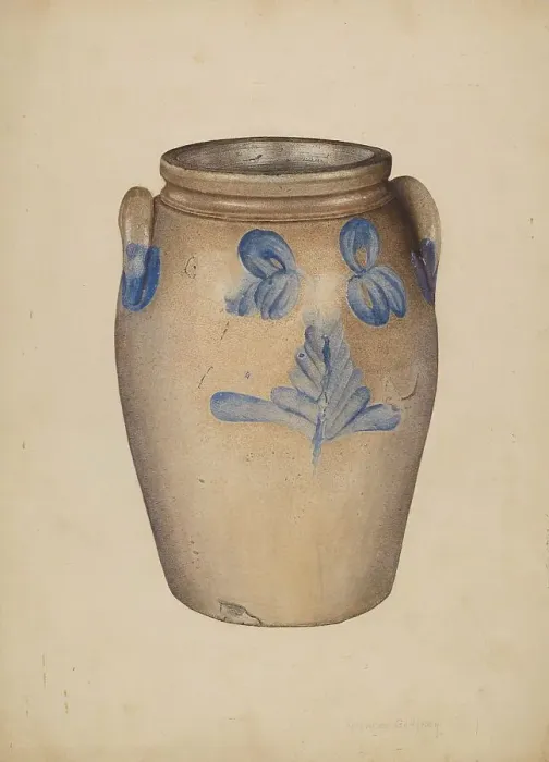 Framed Print : Pickle Jar, c. 1939. Creators: Frances Godfrey, LeRoy Griffith Framed Print : Pickle Jar, c. 1939. Creators: Frances Godfrey, LeRoy Griffith