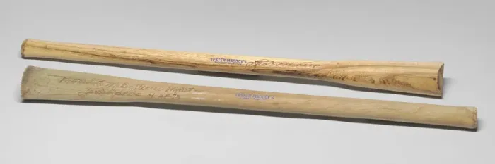 Framed Print : Pickrick Drumstick signed by Lester Maddox, ca. 1964. Creator: Unknown Framed Print : Pickrick Drumstick signed by Lester Maddox, ca. 1964. Creator: Unknown