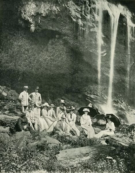 A Picnic Party at Maracas Falls, Trinidad, with Sir A. Moloney and Party, 1902