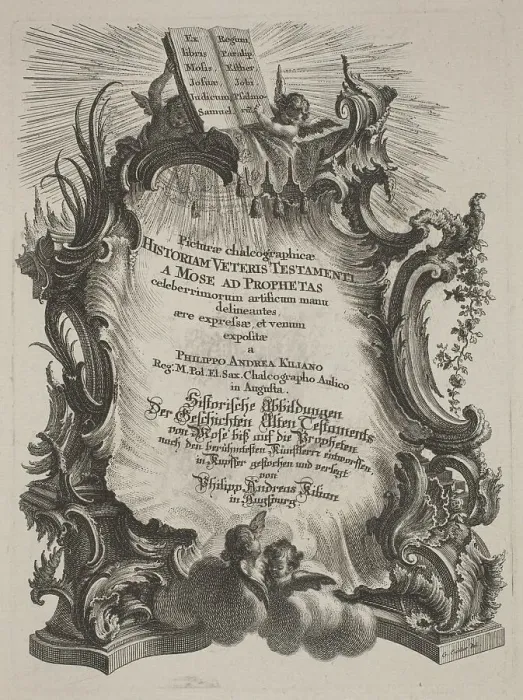 Framed Print : Picturae Chalcographicae Historiam Veteris et Novi Testamenti, 1758. Creator: Philipp Andreas Kilian Framed Print : Picturae Chalcographicae Historiam Veteris et Novi Testamenti, 1758. Creator: Philipp Andreas Kilian
