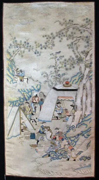 Framed Print : Picture, China, 18th / 19th century, Qing dynasty (1644-1911). Creator: Unknown Framed Print : Picture, China, 18th / 19th century, Qing dynasty (1644-1911). Creator: Unknown