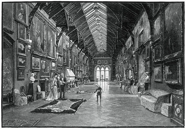 The Picture Gallery, Kilkenny Castle, c19th century