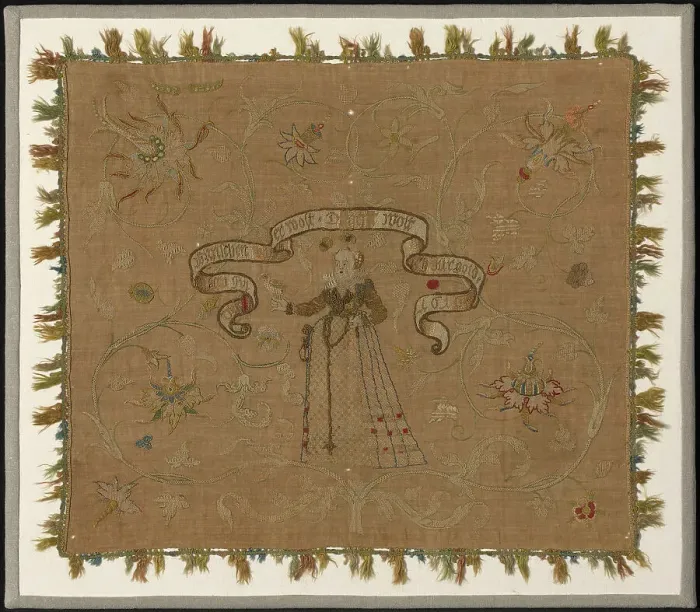 Framed Print : Picture (Needlepoint), Switzerland, 1616. Creator: Unknown Framed Print : Picture (Needlepoint), Switzerland, 1616. Creator: Unknown