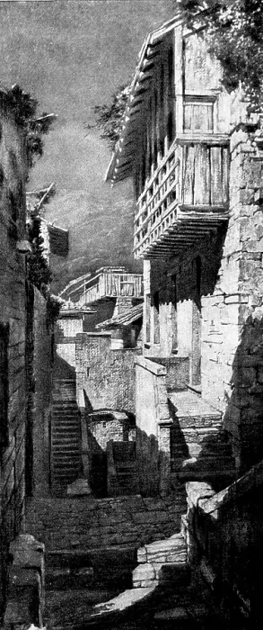 Framed Print : Pictures from the New Gallery: Tranquillity: Varenna, Lake of Como - C. T. G. Formili, 1895. Creator: Unknown Framed Print : Pictures from the New Gallery: Tranquillity: Varenna, Lake of Como - C. T. G. Formili, 1895. Creator: Unknown