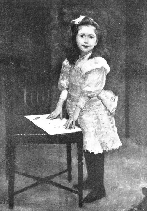 Framed Print : Pictures from the Royal Academy: Miss Lucy Ingram - Solomon J. Solomon, 1895. Creator: George Meisenbach Framed Print : Pictures from the Royal Academy: Miss Lucy Ingram - Solomon J. Solomon, 1895. Creator: George Meisenbach