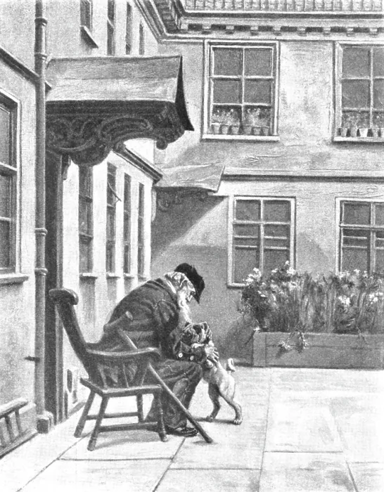 Framed Print : Pictures from the Royal Academy; The Mourners: Sailors Home, Bristol - E. Crowe, R.A. 1895 Framed Print : Pictures from the Royal Academy; The Mourners: Sailors Home, Bristol - E. Crowe, R.A. 1895