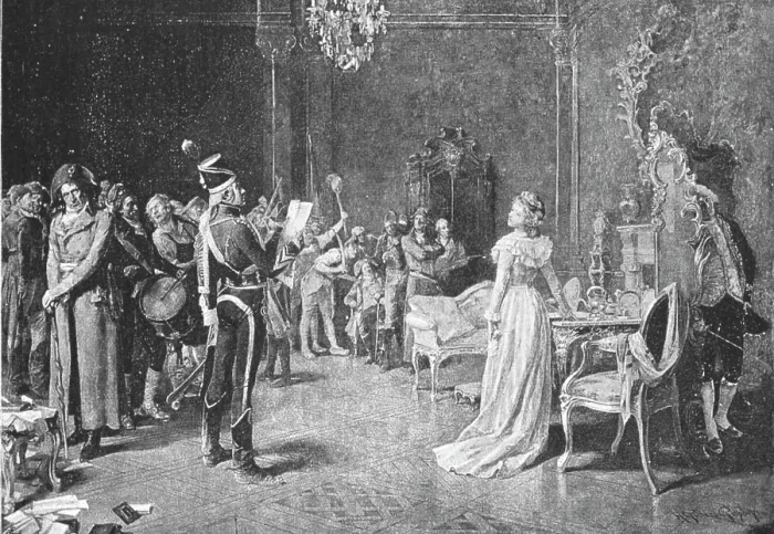 Framed Print : Pictures of the Year - IX. Proscribed: An Incident in the French Revolution, 1891. Creator: Unknown. Pictures of the Year - IX. Proscribed: An Incident in the French Revolution, 1891. Creator: Unknown Framed Print : Pictures of the Year - IX. Proscribed: An Incident in the French Revolution, 1891. Creator: Unknown. Pictures of the Year - IX. Proscribed: An Incident in the French Revolution, 1891. Creator: Unknown