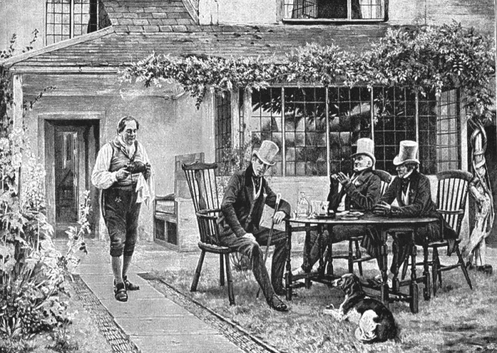 Framed Print : Pictures of the Year VIII, Old and Crusted, 1888. Creator: Walter Dendy Sadler Framed Print : Pictures of the Year VIII, Old and Crusted, 1888. Creator: Walter Dendy Sadler