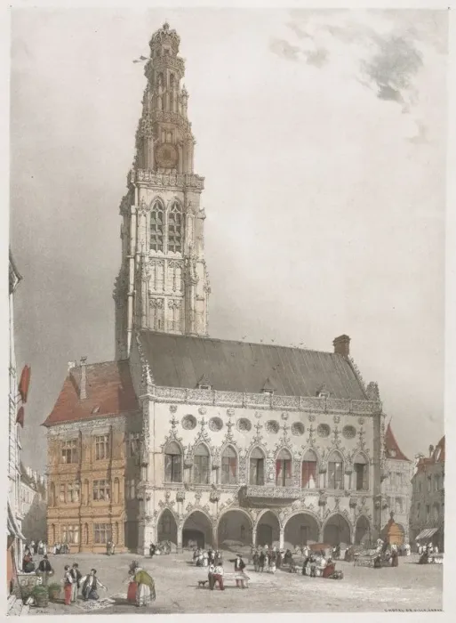 Framed Print : Picturesque Architecture in Paris, Ghent, Antwerp, Rouen, 1839. Creator: Thomas Shotter Boys Framed Print : Picturesque Architecture in Paris, Ghent, Antwerp, Rouen, 1839. Creator: Thomas Shotter Boys