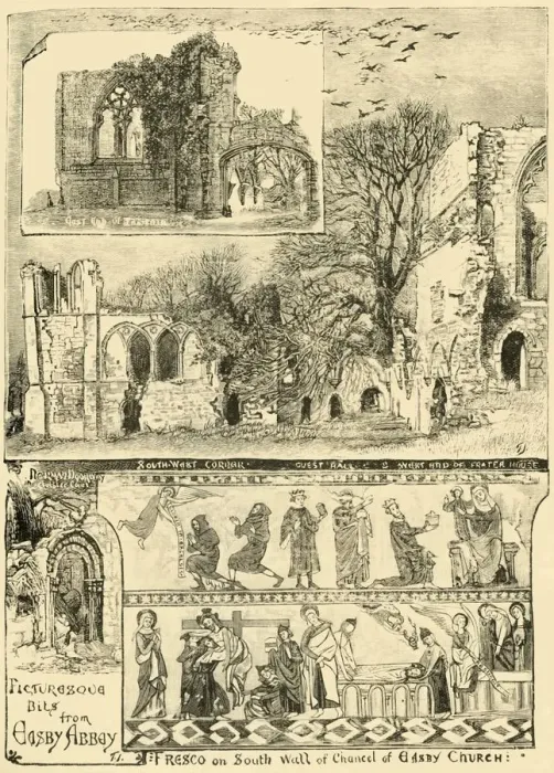 Framed Print : Picturesque Bits from Easby Abbey, 1898. Creator: Unknown Framed Print : Picturesque Bits from Easby Abbey, 1898. Creator: Unknown