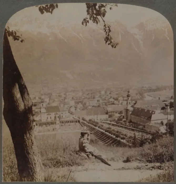 Framed Print : Picturesque Innsbruck, the Capital of Tyrol, Austria - Below the stern Bavarian Alps Framed Print : Picturesque Innsbruck, the Capital of Tyrol, Austria - Below the stern Bavarian Alps