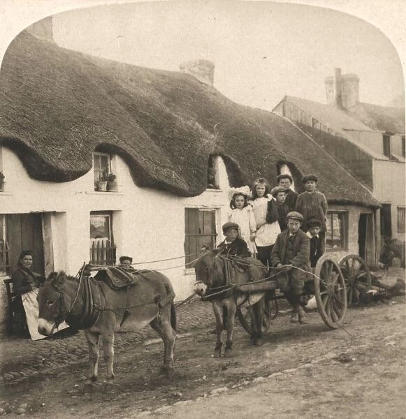 Picturesque Life and Customs of an Irish Village, Ireland, 1901. Creator: Works