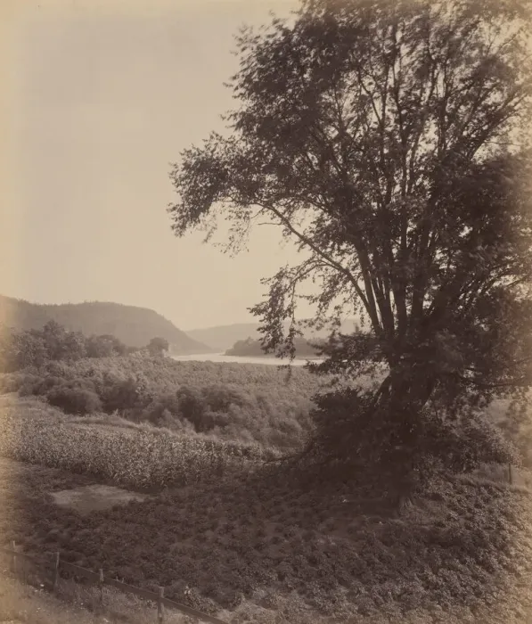Framed Print : Picturesque Susquehanna, Near Laceyville, c. 1895. Creator: William H Rau Framed Print : Picturesque Susquehanna, Near Laceyville, c. 1895. Creator: William H Rau