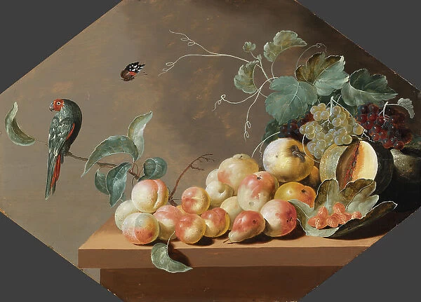 Piece of fruit, c17th century. Creator: Ottmar Elliger