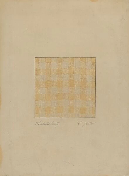 Piece of Linen, c. 1936. Creator: Daniel Fletcher