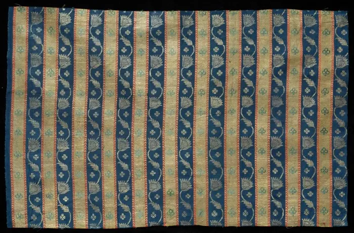 Framed Print : Piece of Patka (Girdle or Sash), 1700s - 1800s. Creator: Unknown Framed Print : Piece of Patka (Girdle or Sash), 1700s - 1800s. Creator: Unknown