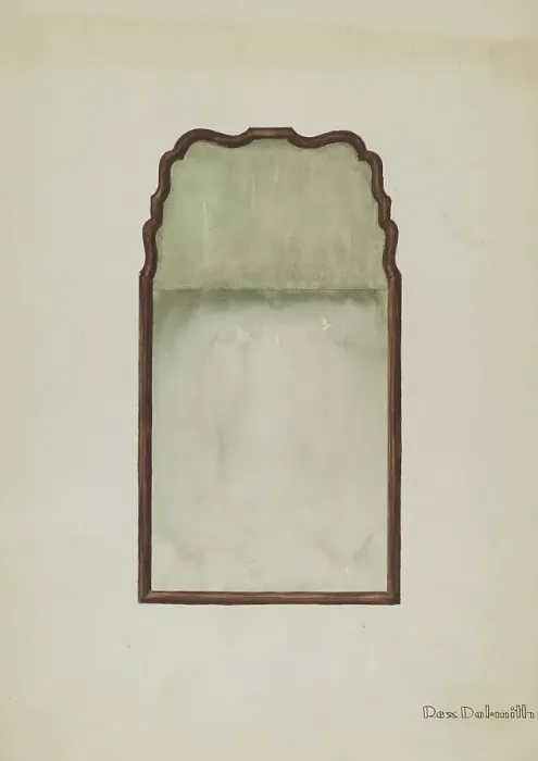 Framed Print : Pier-glass, c. 1936. Creator: Rex Dolmith Framed Print : Pier-glass, c. 1936. Creator: Rex Dolmith