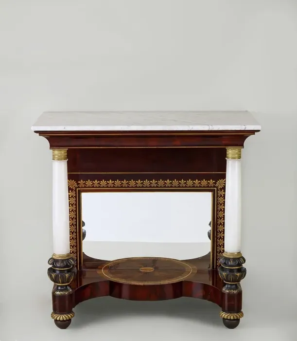 Framed Print : Pier table, about 1830. Creator: Anthony Gabriel Quervelle Framed Print : Pier table, about 1830. Creator: Anthony Gabriel Quervelle