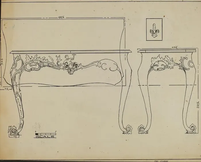 Framed Print : Pier Table, c. 1936. Creator: John Garay Framed Print : Pier Table, c. 1936. Creator: John Garay
