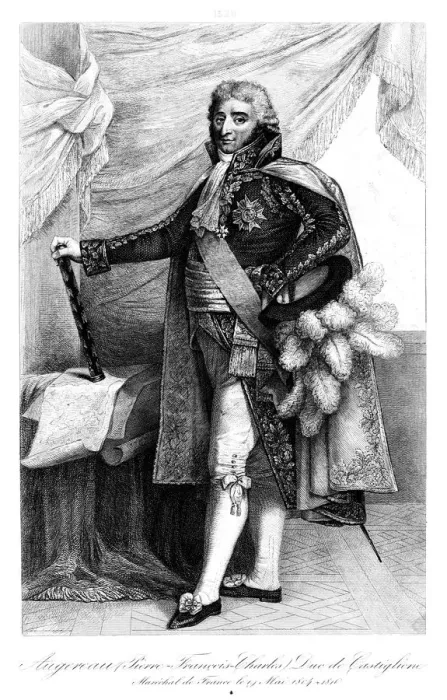 Framed Print : Pierre Augereau (1757-1816), duc de Castiglione, 1839. Artist: Francois Pigeot Framed Print : Pierre Augereau (1757-1816), duc de Castiglione, 1839. Artist: Francois Pigeot
