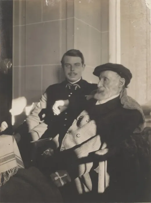 Framed Print : Pierre-Auguste and Jean Renoir, c. 1916. Creator: Bonnard, Pierre (1867-1947) Framed Print : Pierre-Auguste and Jean Renoir, c. 1916. Creator: Bonnard, Pierre (1867-1947)