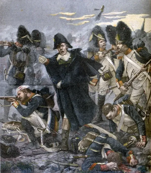 Framed Print : Pierre Cambronne, 1891. Artist: Ernest Jean Delahaye Framed Print : Pierre Cambronne, 1891. Artist: Ernest Jean Delahaye