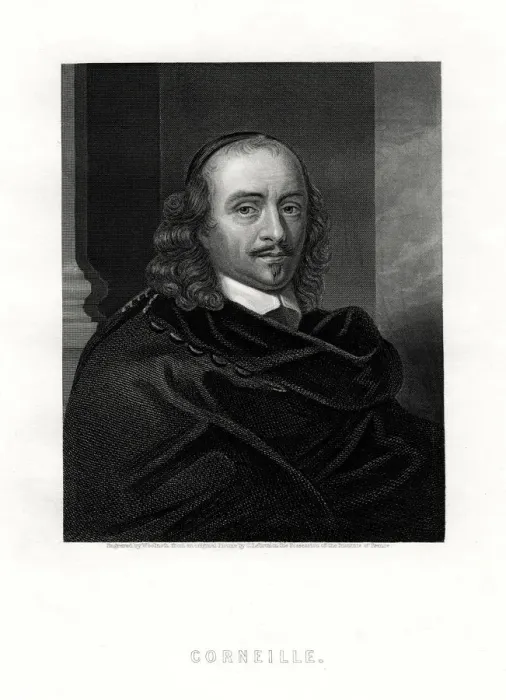 Framed Print : Pierre Corneille, French tragedian and dramatist, 19th century. Artist: Woolnoth Framed Print : Pierre Corneille, French tragedian and dramatist, 19th century. Artist: Woolnoth