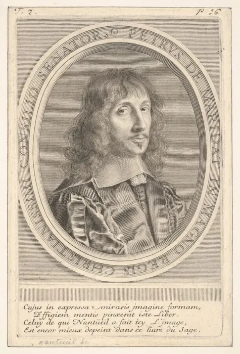 Framed Print : Pierre da Maridat, ca. 1653. Creator: Robert Nanteuil Framed Print : Pierre da Maridat, ca. 1653. Creator: Robert Nanteuil