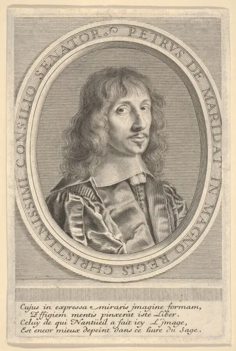 Framed Print : Pierre da Maridat, ca. 1653. Creator: Robert Nanteuil Framed Print : Pierre da Maridat, ca. 1653. Creator: Robert Nanteuil