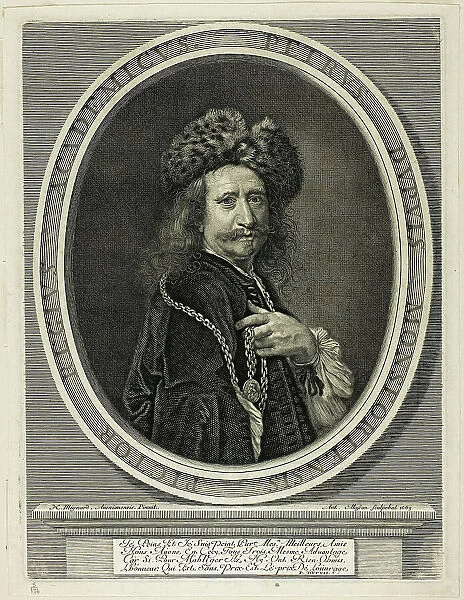 Pierre Dupuis, Painter to the King, 1663. Creator: Antoine Masson