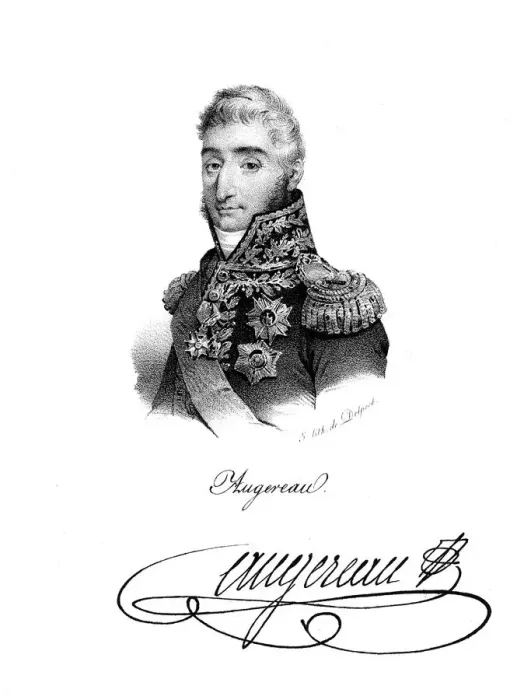Framed Print : Pierre Francois Charles Augereau, Duke of Castiglione (1757-1816), French soldier Framed Print : Pierre Francois Charles Augereau, Duke of Castiglione (1757-1816), French soldier