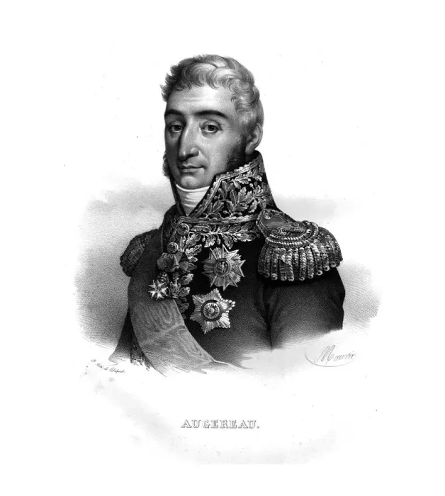 Framed Print : Pierre Francois Charles Augereau, Duke of Castiglione, (c1820s). Artist: Maurin Framed Print : Pierre Francois Charles Augereau, Duke of Castiglione, (c1820s). Artist: Maurin