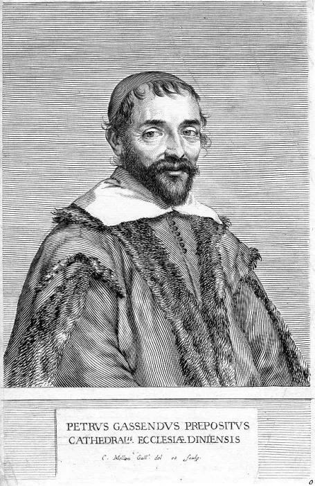 Framed Print : Pierre Gassendi, French philosopher and scientist, 17th century. Artist: Claude Mellan