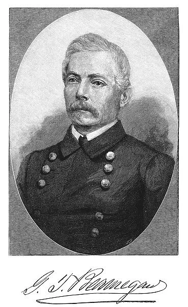 Pierre Gustave Toutant Beauregard, American soldier, 1863