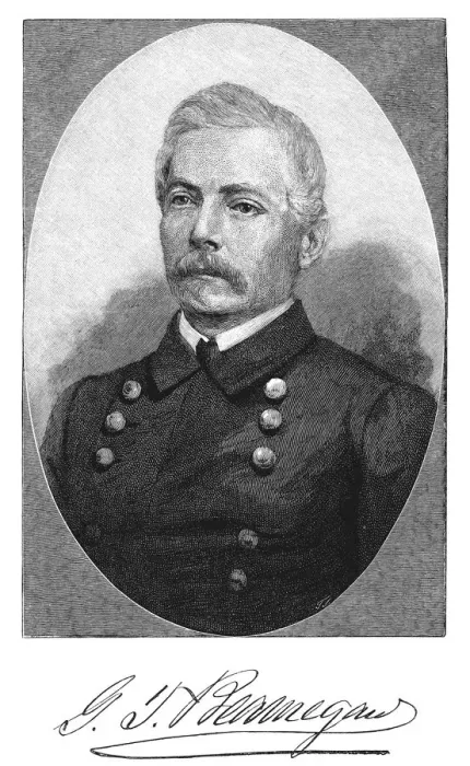 Framed Print : Pierre Gustave Toutant Beauregard, American soldier, 1863 Framed Print : Pierre Gustave Toutant Beauregard, American soldier, 1863