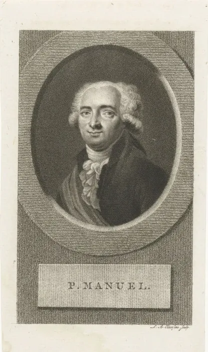 Framed Print : Pierre-Louis Manuel (1751-1793), 1790s Framed Print : Pierre-Louis Manuel (1751-1793), 1790s