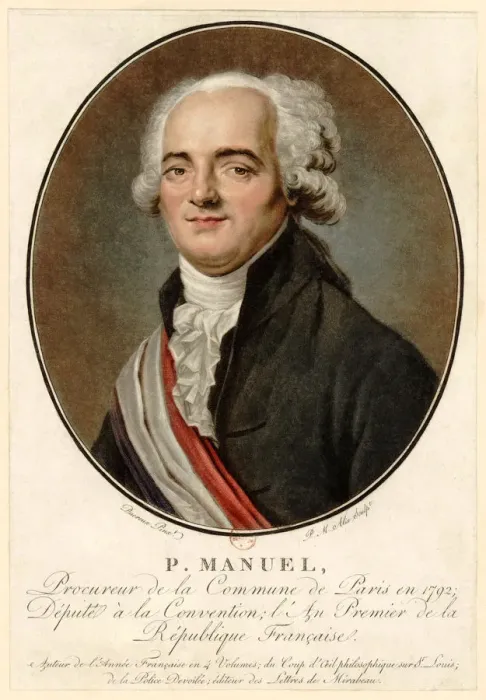 Framed Print : Pierre-Louis Manuel (1751-1793), 1792 Framed Print : Pierre-Louis Manuel (1751-1793), 1792